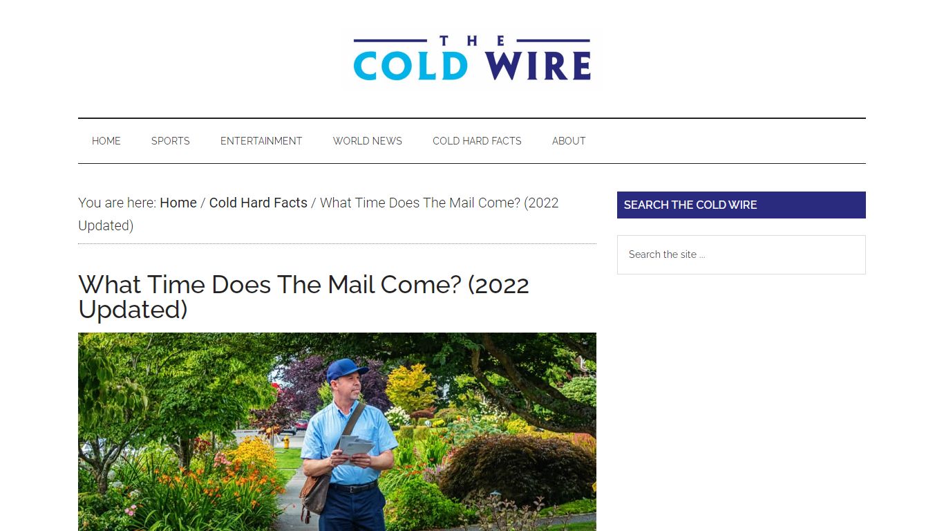 What Time Does The Mail Come? (2022 Updated) - The Cold Wire